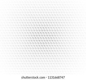 White abstract background with metal background. Grid of round cells. Background with 3D effect for backgrounds, wallpapers, covers and your design