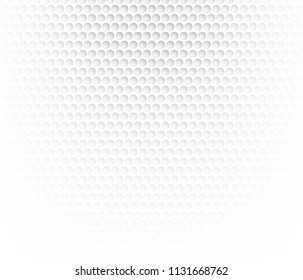 White abstract background with metal background. Grid of round cells. Background with 3D effect for backgrounds, wallpapers, covers and your design