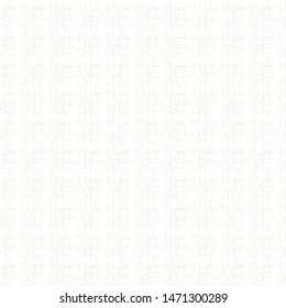 White abstract background in minimalist style made from small blue and green squares.