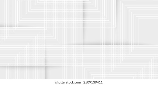 White abstract background. Modern circle lines pattern. Futuristic concept. Minimal geometric design. vector eps 10 - Powered by Shutterstock - Get 15% off with code: PIKWIZARD15