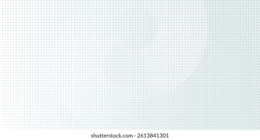 White abstract background. Modern circle lines pattern. Futuristic concept abstract simple modern design