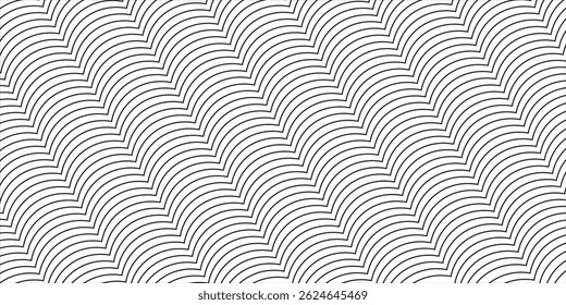Fondo abstracto blanco. Patrón moderno de líneas circulares. Concepto futurista. Diseño geométrico mínimo.
