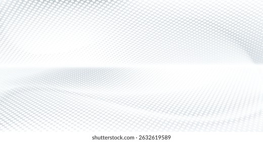 Fondo abstracto blanco. Patrón moderno de líneas circulares. Concepto futurista. Diseño geométrico mínimo