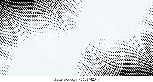 Fondo abstracto blanco. Patrón moderno de líneas circulares. Concepto futurista. Diseño geométrico mínimo.