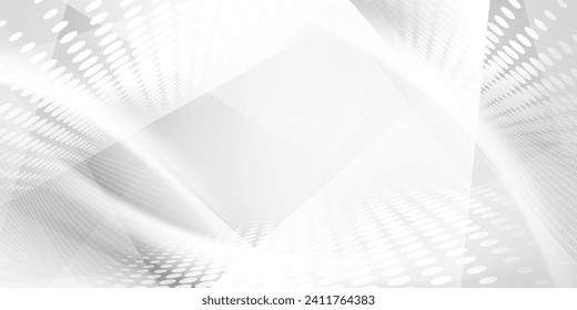 White abstract background, modern design vector illustration.