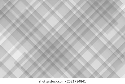 White abstract background. Modern lines pattern. Minimal geometric design. Futuristic technology concept. Horizontal banner template. Vector illustration