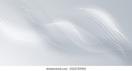 white abstract background modern vector illustration