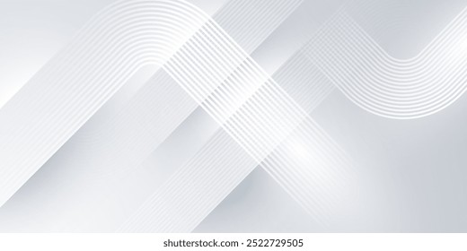 Fondo abstracto blanco Ilustración vectorial moderna