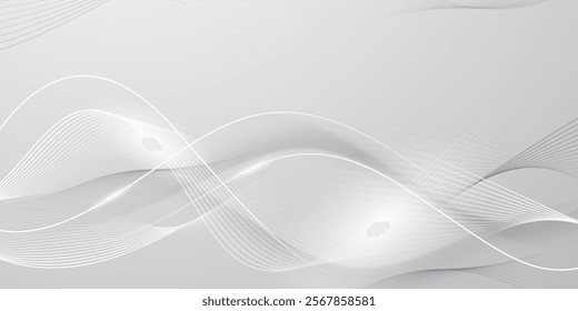 white abstract background modern vector illustration