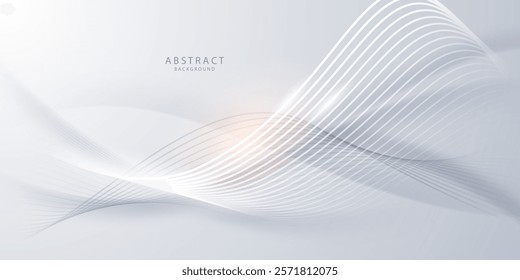 white abstract background modern vector illustration