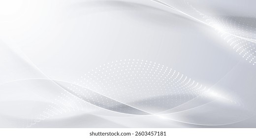 white abstract background modern vector illustration
