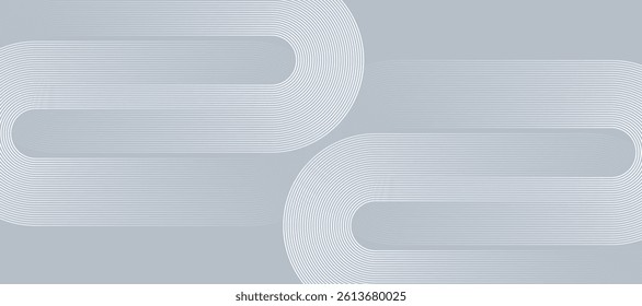white abstract background modern vector illustration. Minimal geometric. Modern futuristic graphic.
