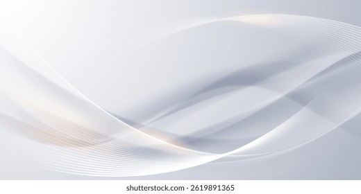white abstract background modern vector illustration