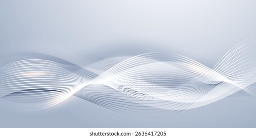 Fondo abstracto blanco Ilustración vectorial moderna