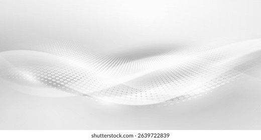white abstract background modern vector illustration