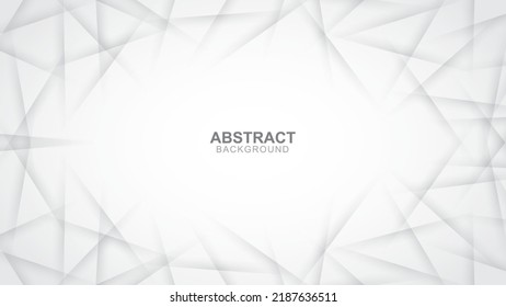 White abstract background on 3d design