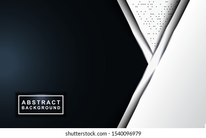 	
White abstract background with overlap layers. Gray texture with golden line effect decoration. Realistic backdrop.