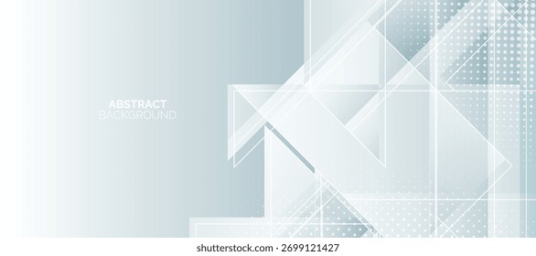 plano de fundo abstrato branco com linhas azuis sobrepostas. Fundo de tecnologia abstrato, design moderno