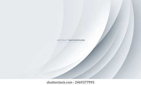 white abstract background with overlapping wavy lines. great for wallpaper, banner, website, presentation, poster, cover, brochure.