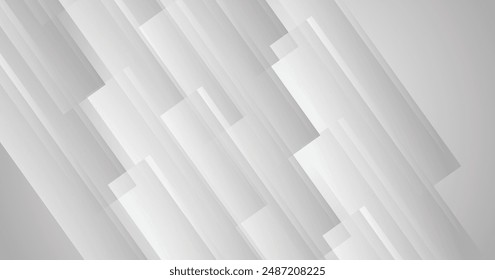 diseño abstracto blanco del Vector del brillo del papel y del elemento de la capa para la presentación. Diseño moderno abstracto de la forma del círculo elegante del fondo de la plata ligera. 