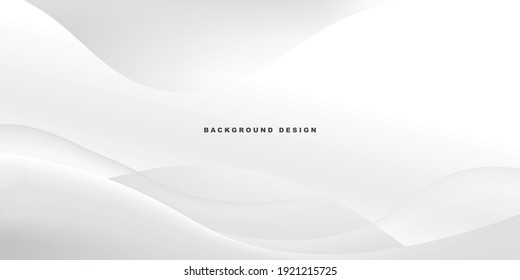 Plantilla de afiche de fondo de resumen blanco con dinámica  diseño espacial 