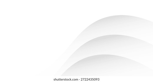 Modelo de cartaz de fundo branco abstrato com design dinâmico. space.