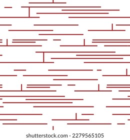 White abstract background and red line