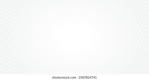 white abstract background Seamless geometric pattern in authentic islamic style. ramadhan pattern