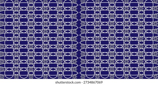 Fondo abstracto blanco Modelo geométrico inconsútil en estilo islámico auténtico. Patrón de Ramadán. Ilustraciones vectoriales