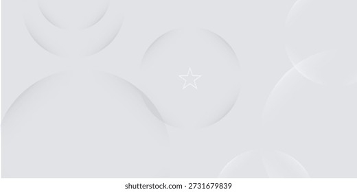 Fundo abstrato branco com formas