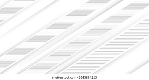 white abstract background. shining lines pattern for banner, wallpaper, cover.