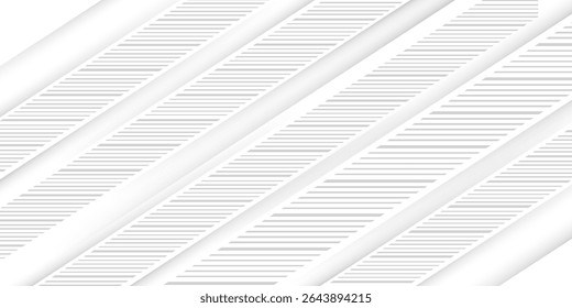 white abstract background. shining lines pattern for banner, wallpaper, cover.