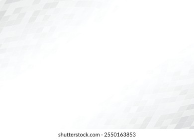 Fundo abstrato branco. Textura com efeito de prata. Textura de cor cinza claro. Cenário moderno. Gradiente de impressão de superfície delicada. Design bg para impressões comerciais. Ilustração vetorial