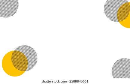 White abstract background with a simple circle object