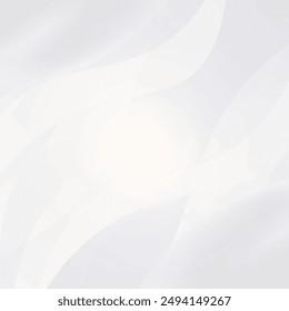 White abstract background with smooth lines.