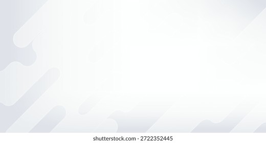Fundo abstrato branco com formas de fluido macio e design mínimo