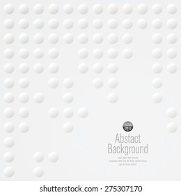 White abstract background vector. Can be used in cover design, book design, website background, CD cover, advertising.