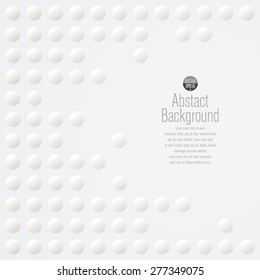 White abstract background vector. Can be used in cover design, book design, website background, CD cover, advertising.