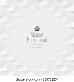 White abstract background vector. Can be used in cover design, book design, website background, CD cover, advertising.