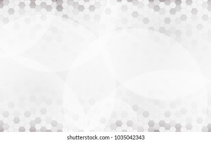 White abstract background vector. Gray abstract. Modern design background for report and project presentation template. Vector illustration graphic. Futuristic and Circular curve shape