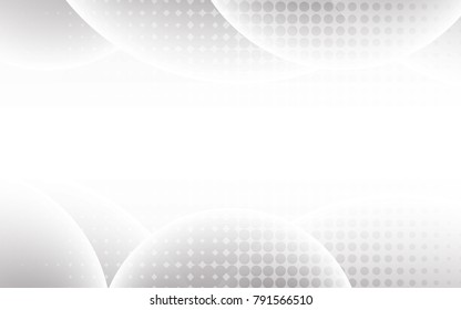 White abstract background vector. Gray abstract. Modern design background for report and project presentation template. Vector illustration graphic. Futuristic and Circular curve shape concept.