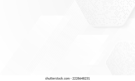 White abstract background vector illustration