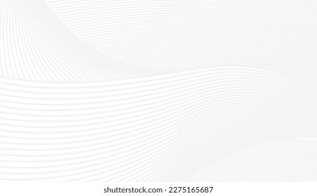 White Abstract Background Vector Illustration.