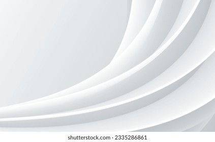 White abstract background. Vector illustration.