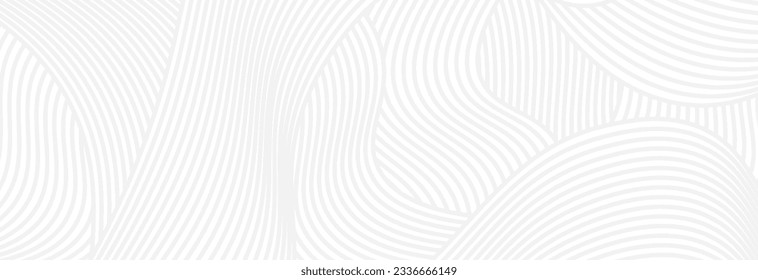 White Abstract Background Vector Illustration.