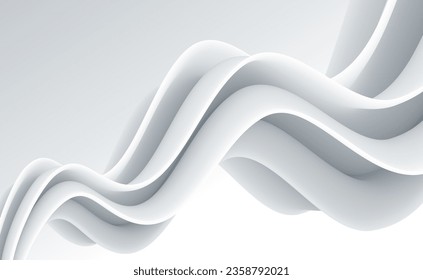 White abstract background. Vector illustration.