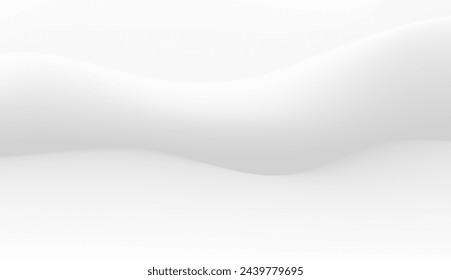 White Abstract Background Vector Illustration.