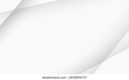 White Abstract Background Vector Illustration.