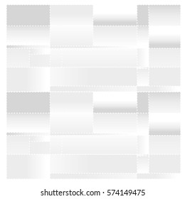 White abstract background vector. Template background for poster. Square pattern illustration