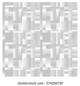 White abstract background vector. Template background for poster. Square pattern illustration